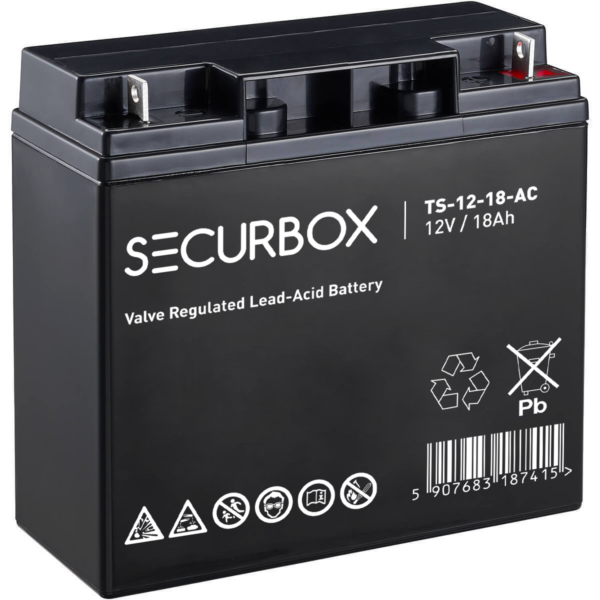SECURBOX Akumulator VRLA AGM 12V 18Ah (Żywotność 5 lat)