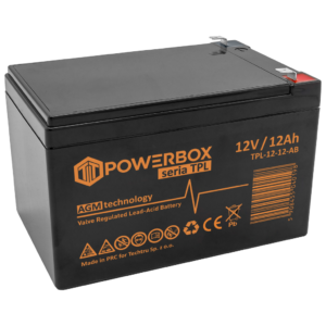 14b8b25419c291454e009edd66af30b7.png POWERBOX TPL Akumulator VRLA AGM 12V 12Ah (Żywotność 10-12 lat)