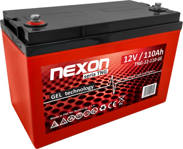 NEXON TNG Akumulator VRLA GEL 12V 110Ah (Żywotność 12 lat)