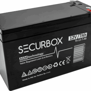 SECURBOX Akumulator VRLA AGM 12V 7Ah (T) (Żywotność 5 lat)