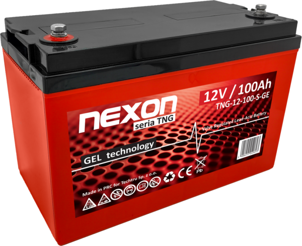 NEXON TNG Akumulator VRLA GEL 12V 100Ah (S) (Żywotność 12 lat)