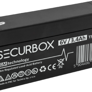 SECURBOX Akumulator VRLA AGM 6V 3,4Ah