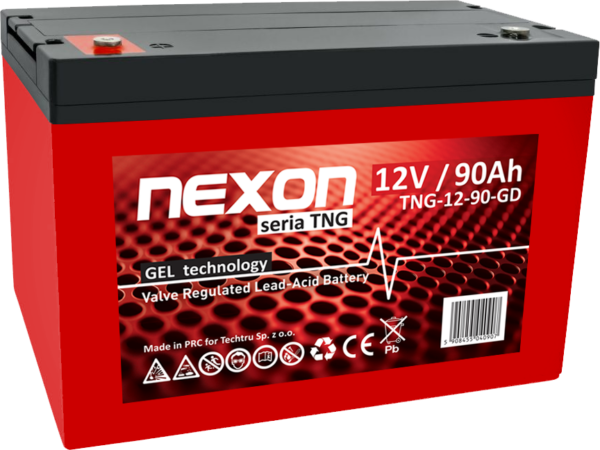 NEXON TNG Akumulator VRLA GEL 12V 90Ah (Żywotność 12 lat)