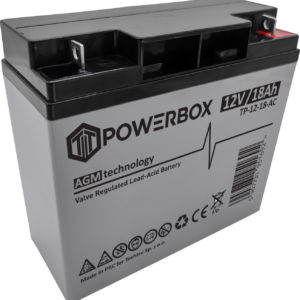 POWERBOX Akumulator VRLA AGM 12V 18Ah
