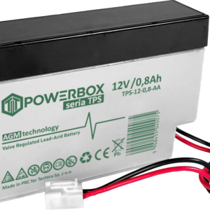 74358b6f0765ce5a875718d757b991cd.png POWERBOX TPS Akumulator VRLA AGM 12V 0,8Ah (Żywotność 6-9 lat)