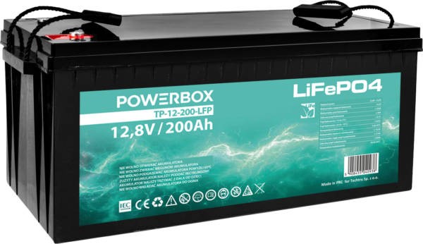 POWERBOX Akumulator LiFePO4 12,8V 200Ah