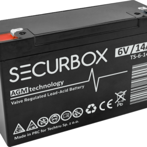 SECURBOX Akumulator VRLA AGM 6V 14Ah