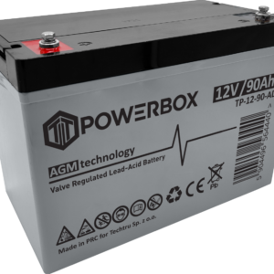 POWERBOX Akumulator VRLA AGM 12V 90Ah (Żywotność 10-12 lat)