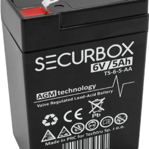 SECURBOX Akumulator VRLA AGM 6V 5Ah