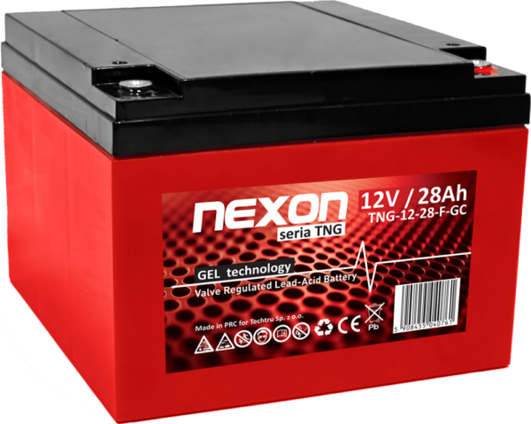 NEXON TNG Akumulator VRLA GEL 12V 28Ah (F) (Żywotność 12 lat)