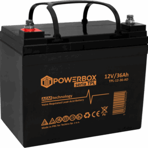 9a9ef90bef4519864b0cc43d625966b5.png POWERBOX TPL Akumulator VRLA AGM 12V 36Ah (Żywotność 12 lat)