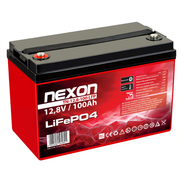 NEXON Akumulator LiFePO4 12,8V 100Ah (BTH)