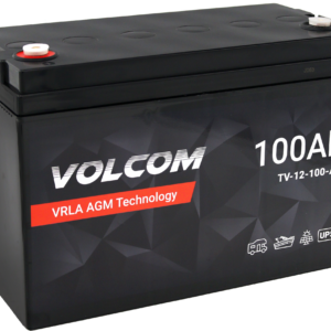 VOLCOM Akumulator VRLA AGM 12V 100Ah (Żywotność 3-5 lat)