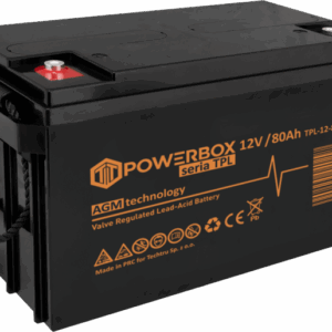 aa179a00429fc93a41e662f0e7d0a7de.png POWERBOX TPL Akumulator VRLA AGM 12V 80Ah (L) (Żywotność 12 lat)