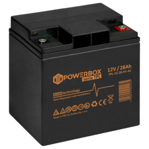b746a568f4bcc957f80cccef31606a3e.png POWERBOX TPL Akumulator VRLA AGM 12V 28Ah (HF) (Żywotność 10-12 lat)