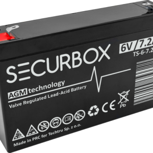 SECURBOX Akumulator VRLA AGM 6V 7,2Ah